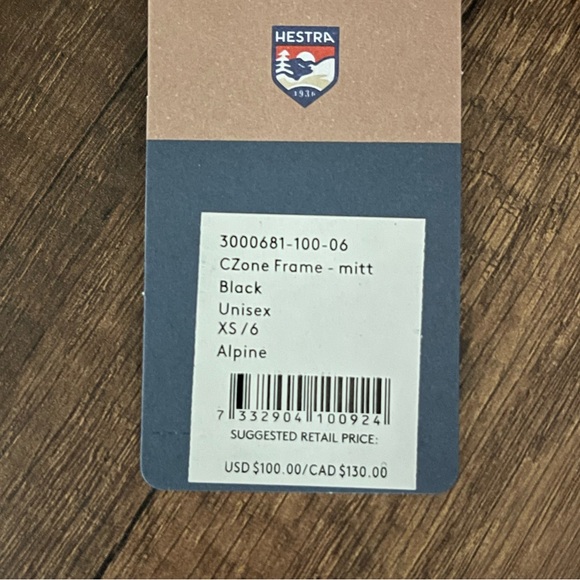 Hestra CZone Frame Mitten Women’s Size 6 - Picture 6 of 6